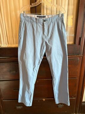 Tommy Hilfiger Light Blue Straight Chinos